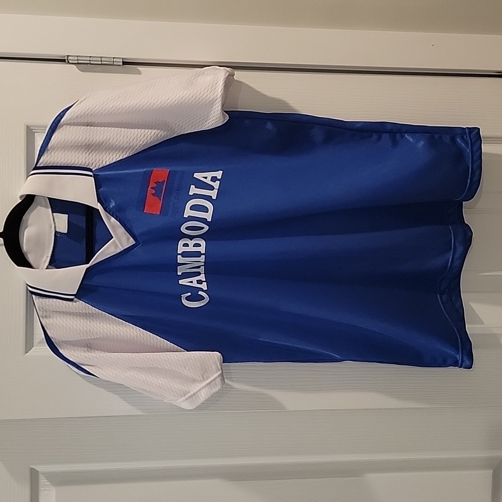 Football Cambodia, Soccer Jersey, EUC